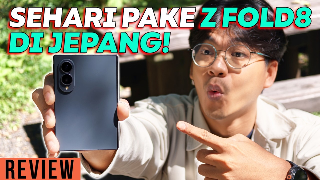 Sehari Pake Galaxy Z Fold8 di Jepang Kamikochi!