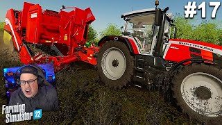 DUIZENDEN AARDAPPELS OOGSTEN VOOR WINST! // Farming Simulator 22 #17