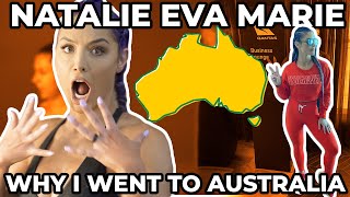 NATALIE EVA MARIE || THE (REAL) REASON I WENT TO AUSTRALIA + UNRELEASED SNEAK PEAK!!! || RYDERWEAR