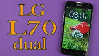 LG D325 L70 Dual (White) - відео 3