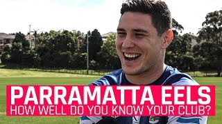 Eels players answer Parramatta Eels trivia questions