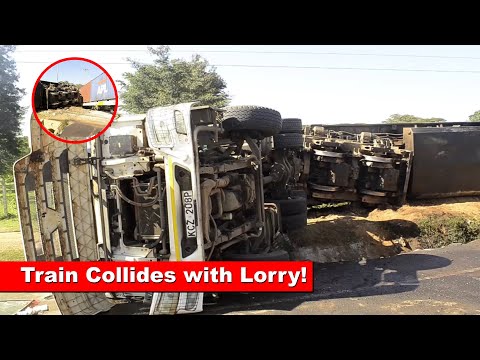 Two drivers nursing serious injuries after Train collided with a Lorry in Bungoma!