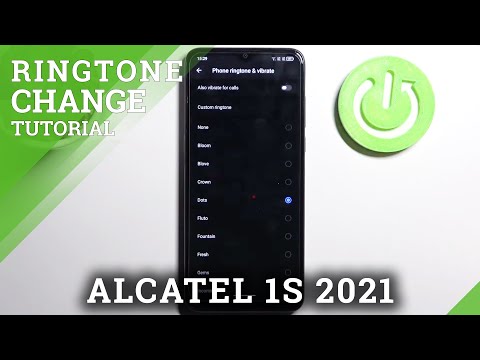 How to Change Ringtone in Alcatel 1S 2021  – Find Ringtone List