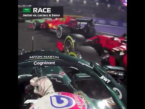 Some Overtaking by Sebastian Vettel during 2021 | Formula 1