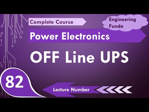 Off Line UPS Uninterrupted Power Supply Diagram Working in Power Electronics by Engineering Funda