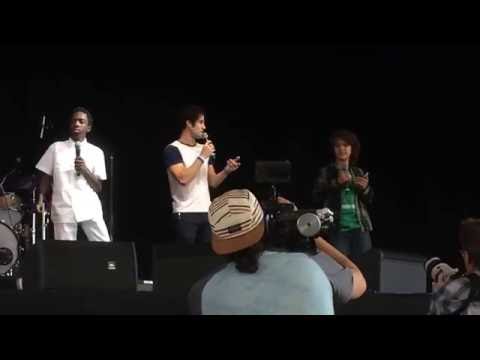 Fugue For Tinhorns - Darren Criss Gaten Matarazzo & Caleb McLaughlin - Elsie Fest 2016