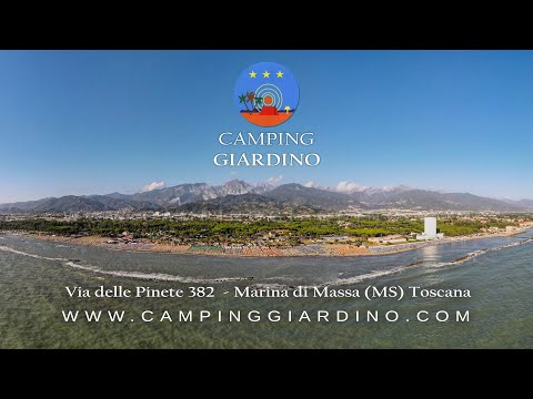 Camping Giardino a Marina di Massa fronte mare, Toscana