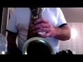 Little John, Johnny Griffin cover W/ Conn Wonder Tenor , Ponzol Mouthpiece, Fibercell Reed