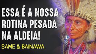 a VIDA de uma MULHER INDÍGENA na ALDEIA!!