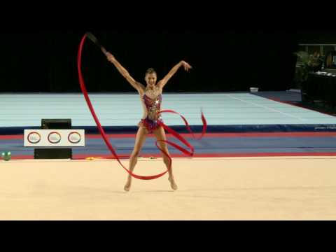 2016 Australian Gymnastics Championships - Danielle Prince (QLD) Ribbon