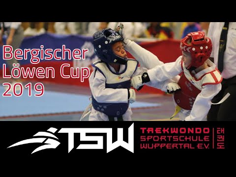 Int  Bergischer Löwen Cup  2019 Taekwondo match 327 Anna Georgia Liberis GER vs  Laura Erhardt GER