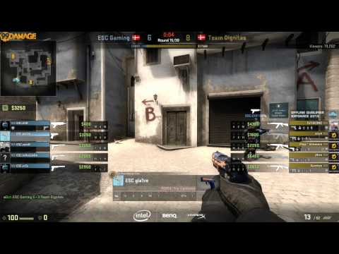 Dignitas vs. ESC Gaming | WB Runde 1, ESL One Katowice Qualifikation | (de_mirage)