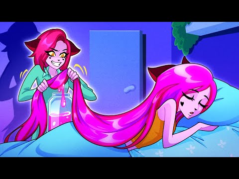 Magic Hair Elexir | My Mom Makes Money on my Hair... Teen-Z Life