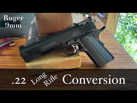 Advantage Arms .22LR 1911 Conversion - Custom fitting to Ruger 9mm