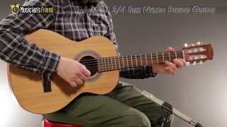 Video thumbnail for Fender MC-1 3/4 Size Nylon String Guitar by Musician's Friend