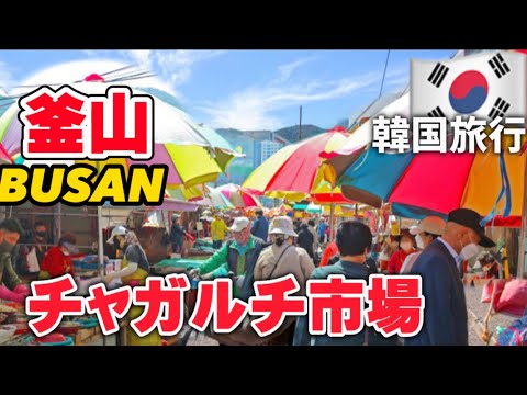 #6🇰🇷 [Viagem pela Coreia] Frutos do mar frescos do Mercado Jagalchi de Busan, um dos maiores da Coreia do Sul, são o peixe grelhado padrão da manhã 🇰🇷 Nampo-dong 부산 자갈치시장