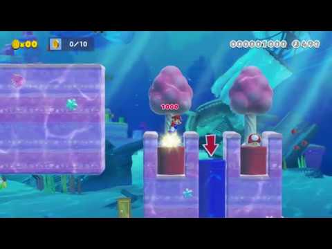 Yago64 - The Mysterious underwater Cave (HD) - Super Mario maker 2