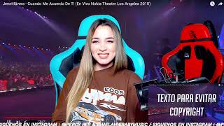 Cuando Me Acuerdo de Ti (En Vivo Banda)Jenni Rivera ( Reacción | Opinión )