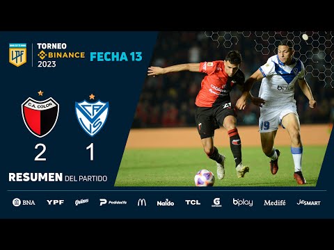 #TorneoBinance 2023 | Fecha 13 | resumen de Colón - Vélez