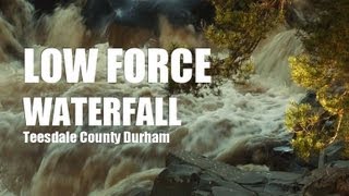 preview picture of video 'Low Force - Waterfall - Teesdale County Durham - Autumn 2012'