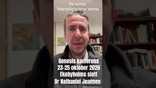 Thumbnail for video: Nathaniel Jeanson hälsning Genesiskonferens 2026