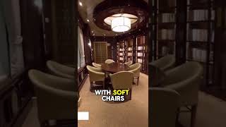 The Library on Royal Princess Is a Hidden Gem 📚 #shorts #cruise #PrincessCruises