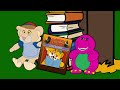 Barney Doll Wink Homemade 169 Between The Lions Edition