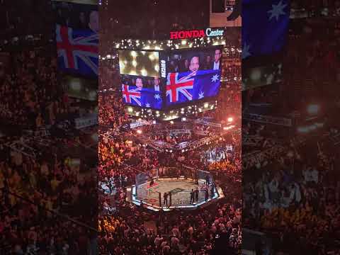 Ilia Topuria and Alexander Volkanovski Walkouts at UFC 298