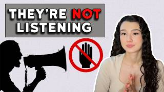 Stop explaining yourself—they're NOT listening