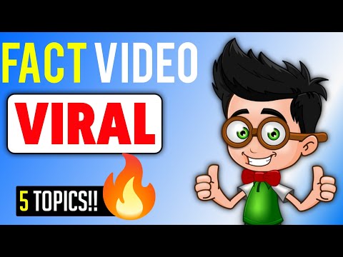 5 Viral "FACT" Topics-Fact Channel Grow | Facts Short Video Viral Kaise Kare |