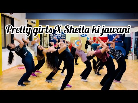 Pretty girls walk like this X Sheila ki jawani dance choreography!! Dance fitness ! Zumba !