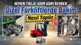 Dizel Forkliftlerde Bakım Nasıl Yapılır?