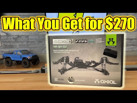Unboxing The Axial SCX10III Base Camp Builder Kit RC Crawler Truck