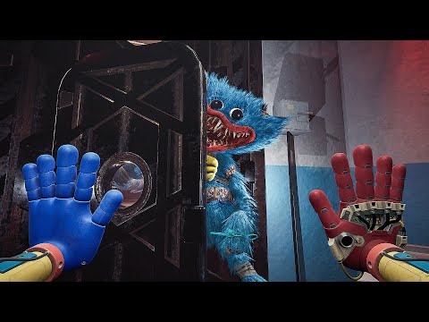 Poppy Playtime: Chapter 5 - Huggy Wuggy Chase Scene (Gameplay #1)