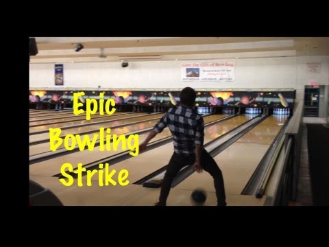 Epic Bowling Strike!