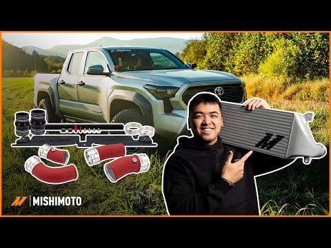 Stop Losing Power: Mishimoto Intercooler Kit for the Toyota Tacoma (2024+)