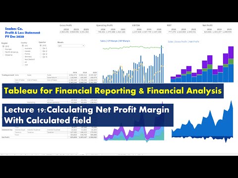 Tableau for Financial Reporting Financial Analysis Course Introduction