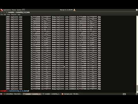 Demo 1 - Malware Memory Forensics