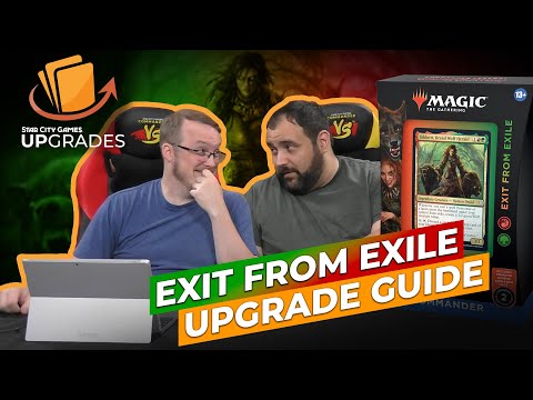 Exit from Exile Upgrade Guide | MTG Battle For Baldur's Gate Commander Deck