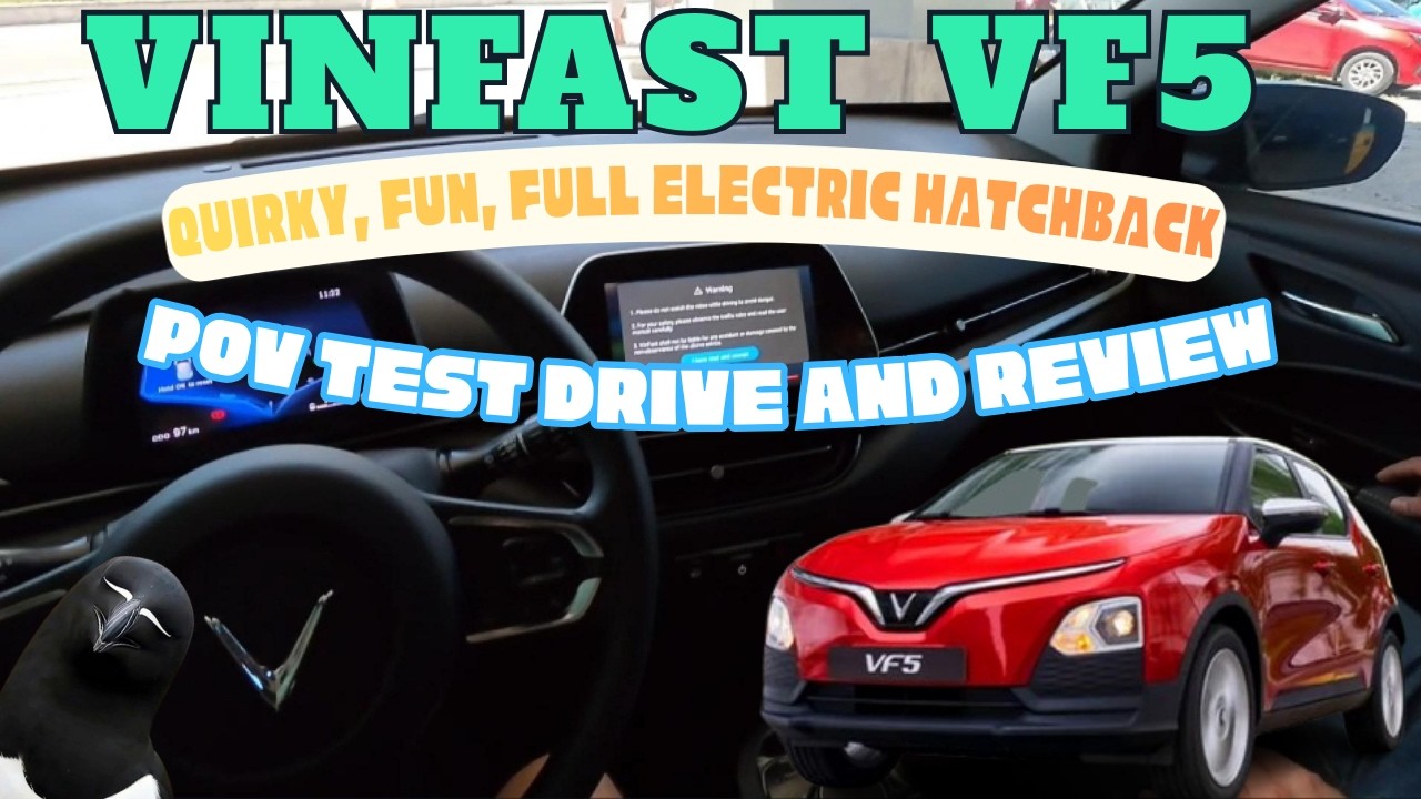 VinFast VF5 POV Test Drive, Vietnam's Affordable EV in the Philippines
