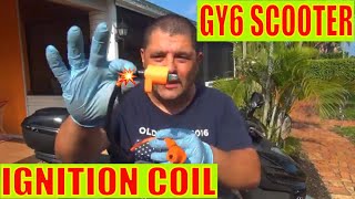 How to replace scooter ignition coil