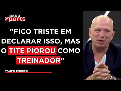 ELIA JR OPINA SOBRE O TRABALHO DE TITE NO FLAMENGO: