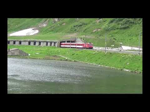 The Matterhorn-Gotthard-Bahn /  Oberalppass To  Andermatt  2044 Meter down to 1’447  Meter