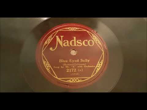 Mr X With Orchestra - Blue Eyed Sally (1927)