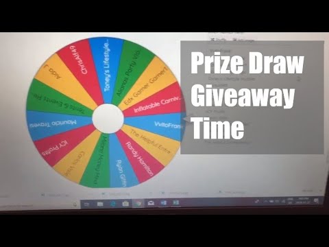 Draw Day! - Event Rental Business Prize Giveaway