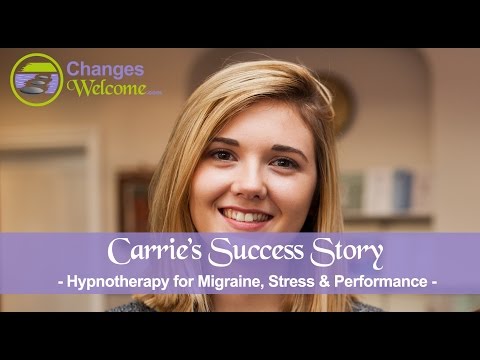 Carrie's Success Story - Migraine, Stress & Performance