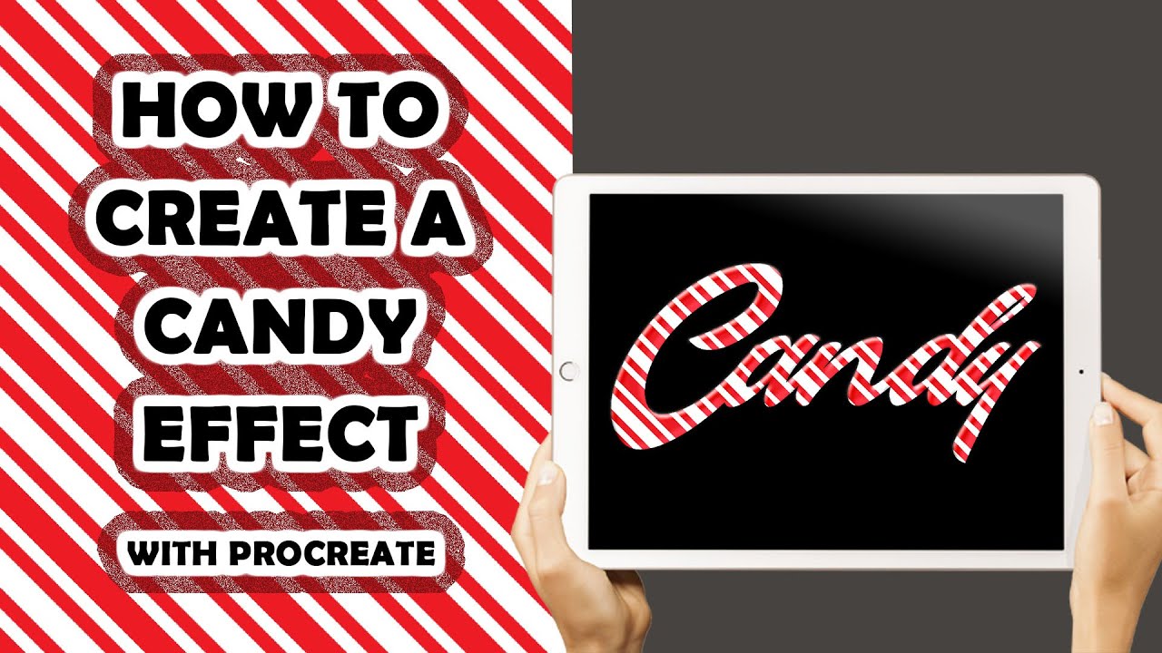 How to create a Candy Effect - Procreate and iPad Pro