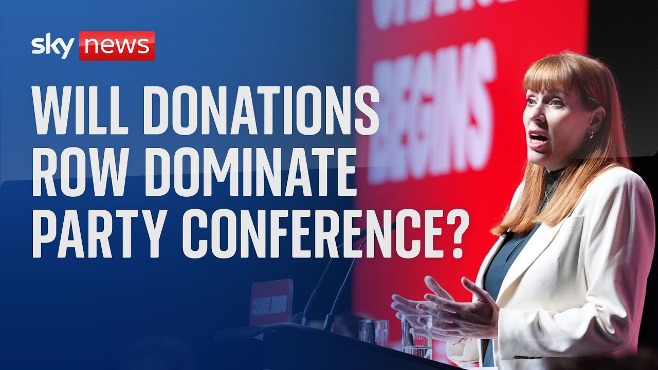 Will the donations row overshadow the Labour party conference?
