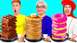 Me vs Grandma Cooking Challenge | Funny Situations by Friendly DO
