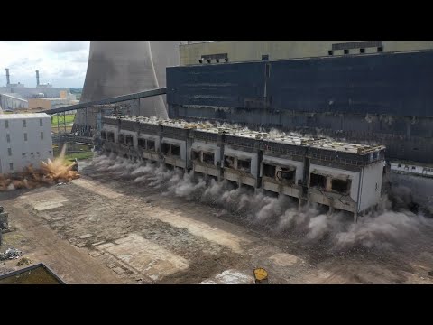 Precips 1&2 and STI Building BLOW DOWN!